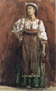 William Stott of Oldham Italian Woman oil